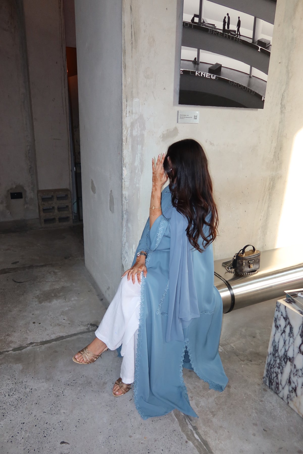 Flower blue