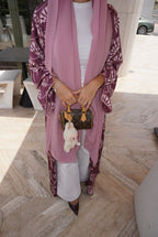 Pink Aura Abaya