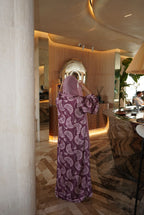 Pink Aura Abaya